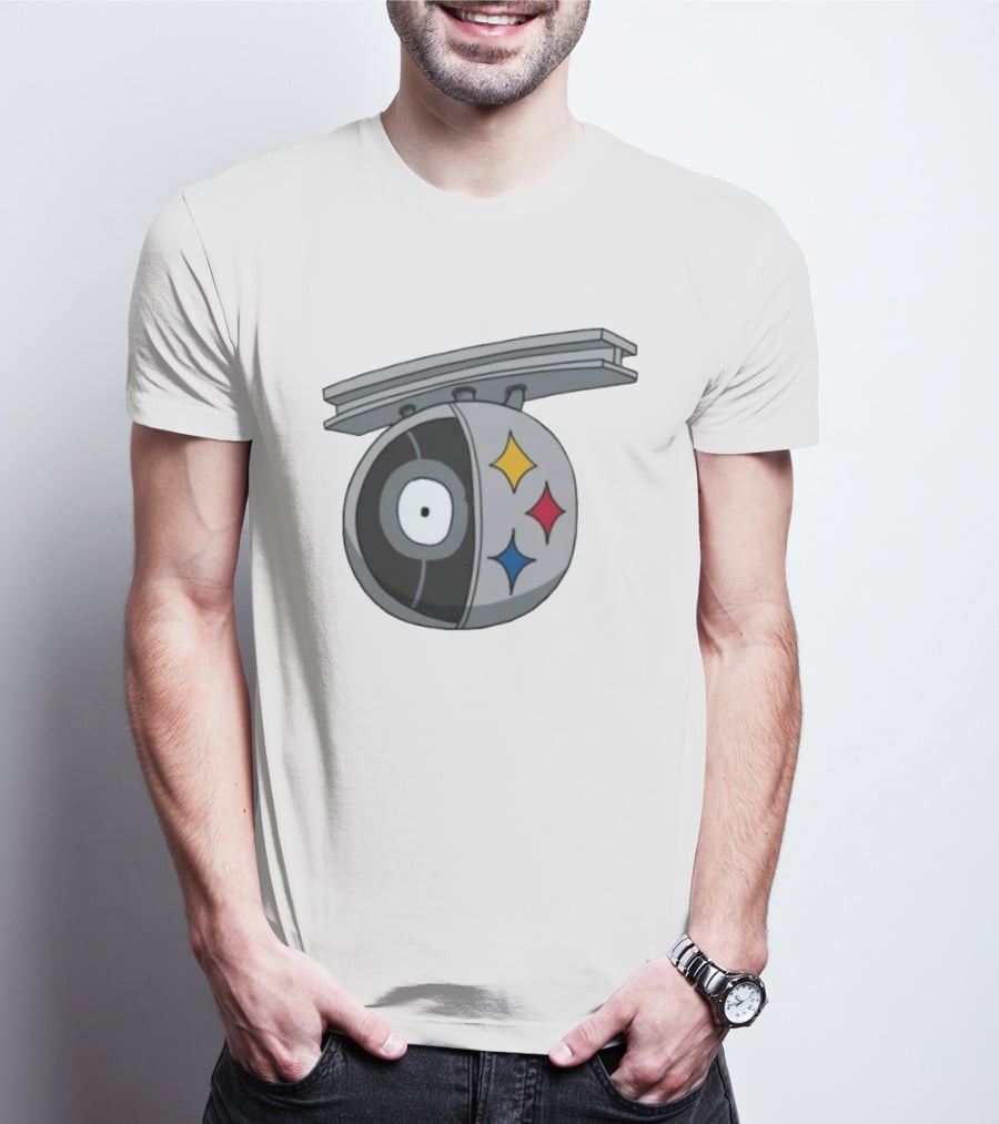 Pittsburgh Steelers Pokémon Sentret Steel Football Stadium Jumbotron T-Shirt
