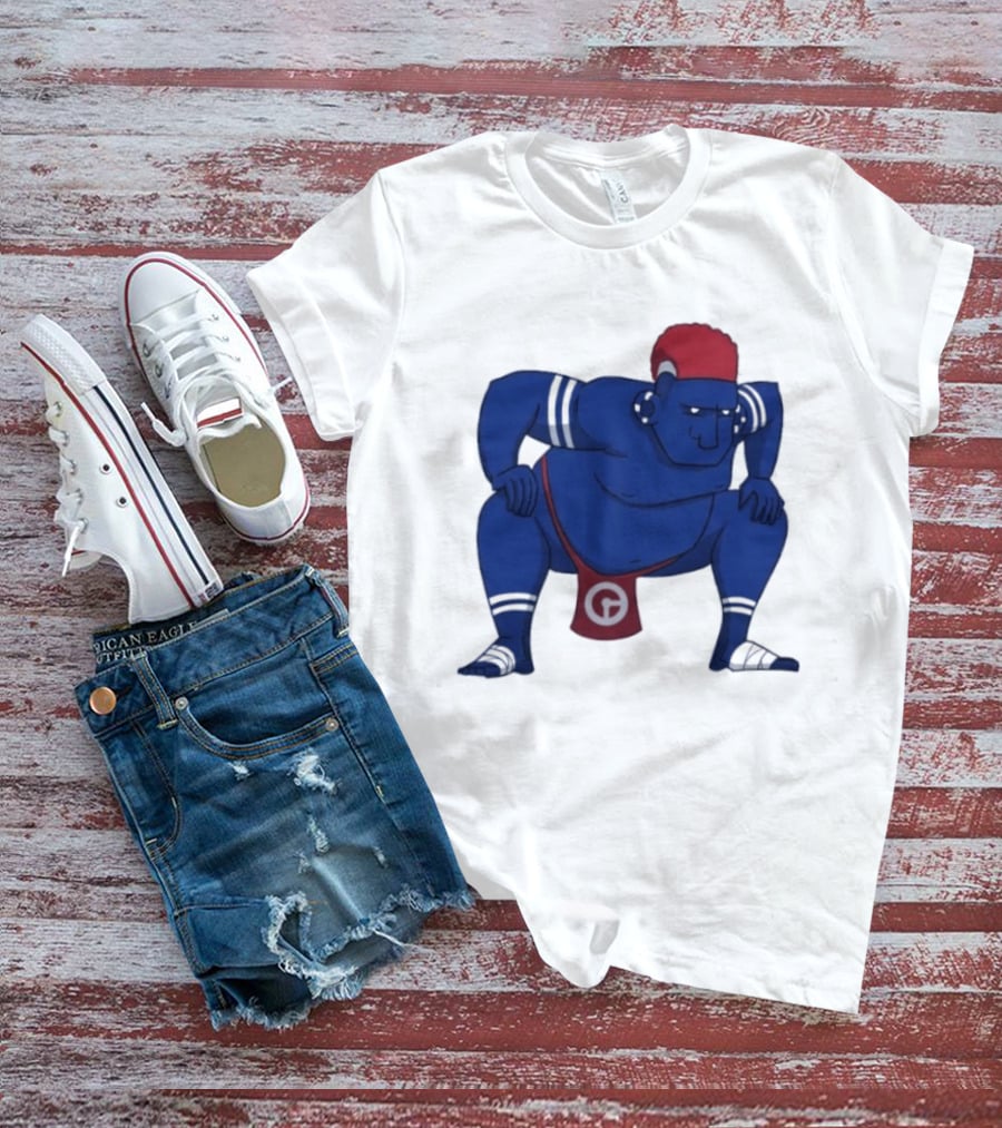 Hariyama Pokemon New York Giants Sumo Wrestler T-Shirt