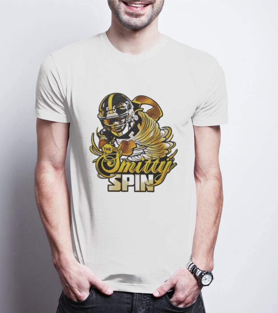Smittyj Spin Alex Highsmith Pittsburgh Steelers Football T-Shirt