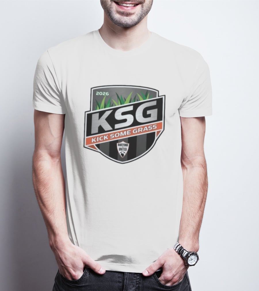 Hartford United KSG Kick Some Grass 2026 Soccer T-Shirt