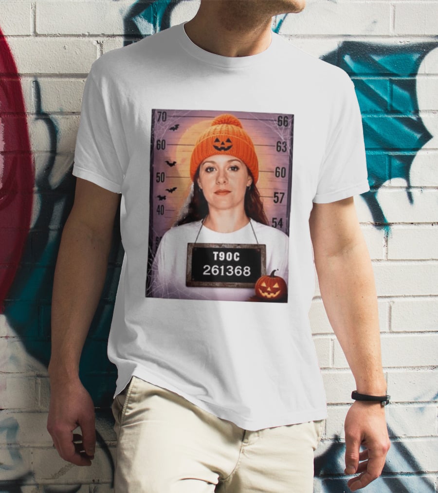 T90C Halloween Shot Pumpkin Hat 261368 T-Shirt