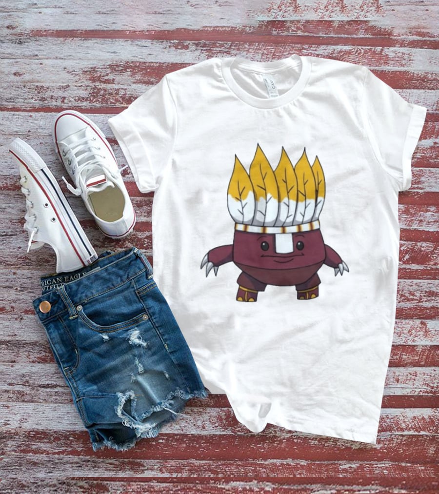 Washington Commanders Pokemon Cartoon T-Shirt