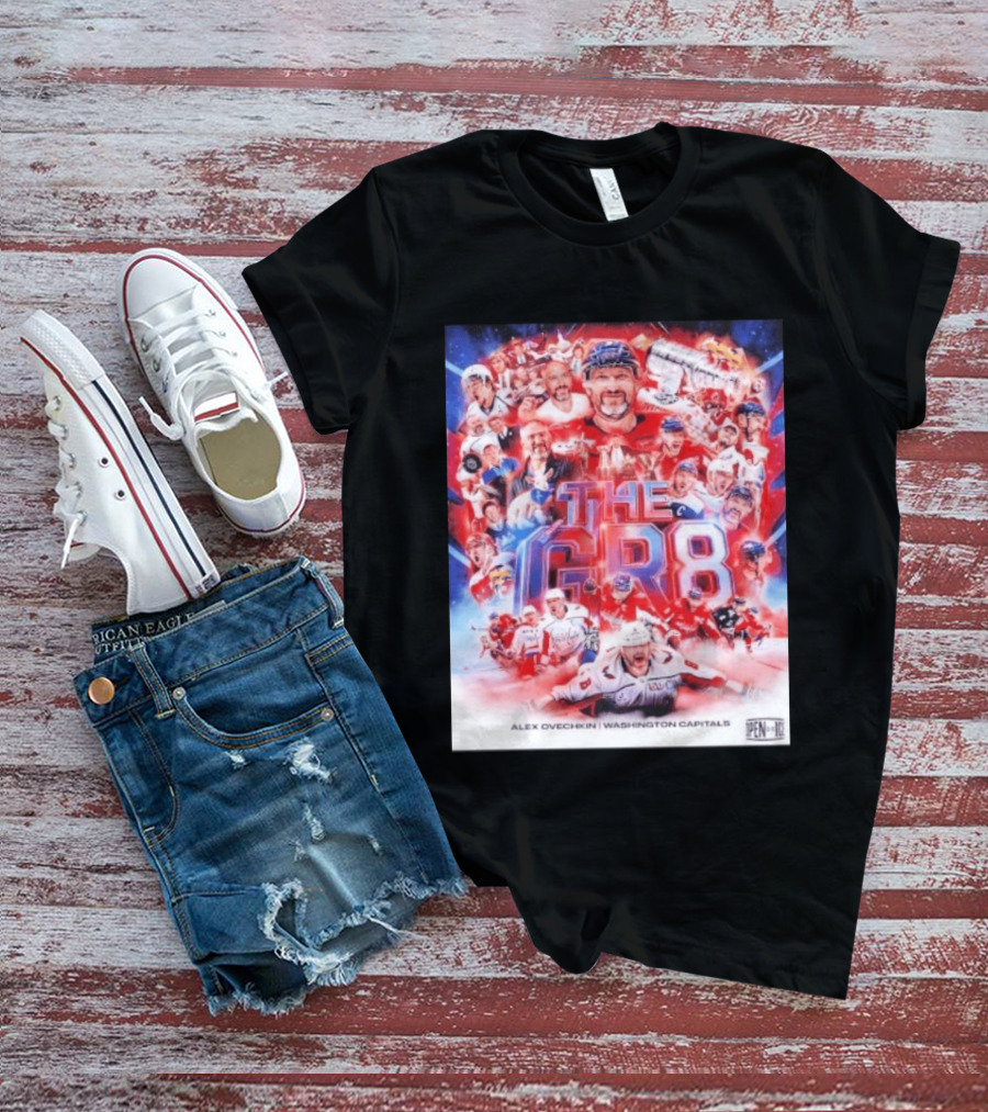 Alex Ovechkin The Gr8 Washington Capitals Open Ice Champions T-Shirt