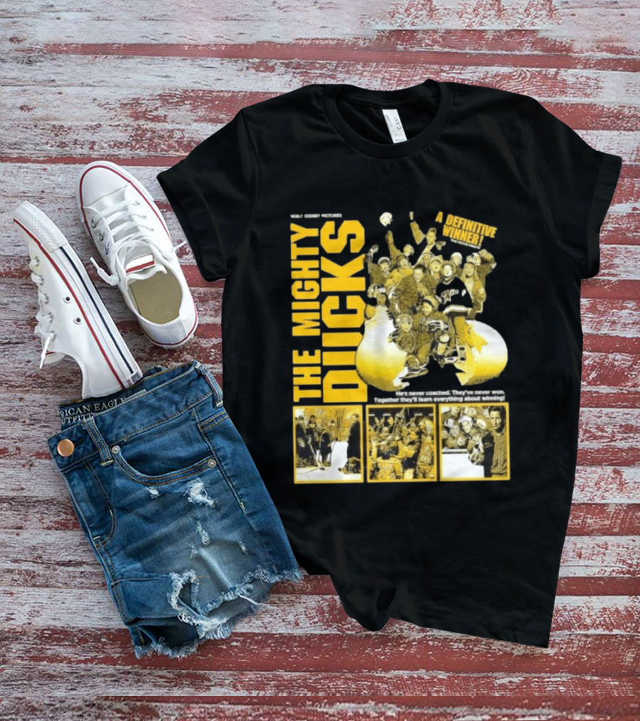 Walt Disney Pictures The Mighty Ducks Movie A Definitive Winner T-Shirt