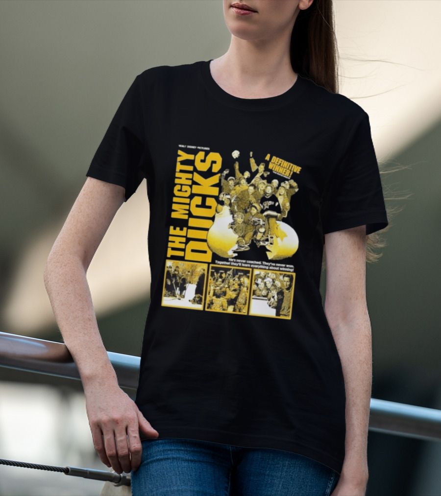 Walt Disney Pictures The Mighty Ducks Movie A Definitive Winner T-Shirt