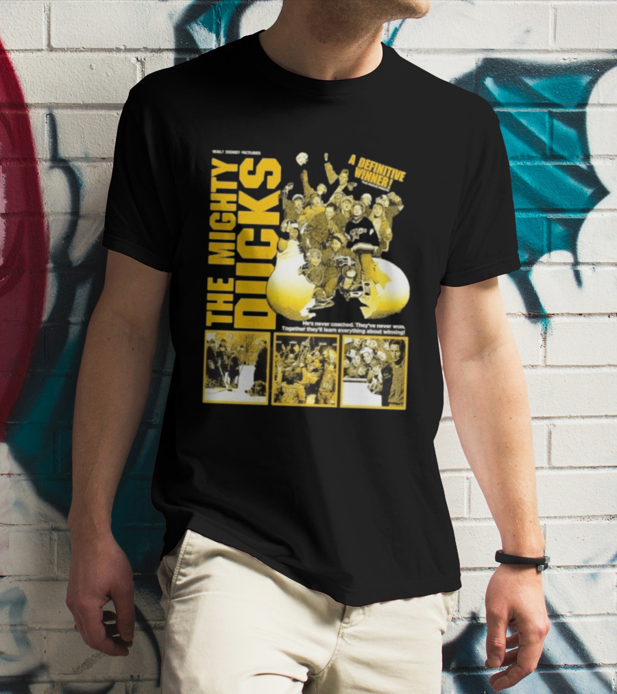 Walt Disney Pictures The Mighty Ducks Movie A Definitive Winner T-Shirt