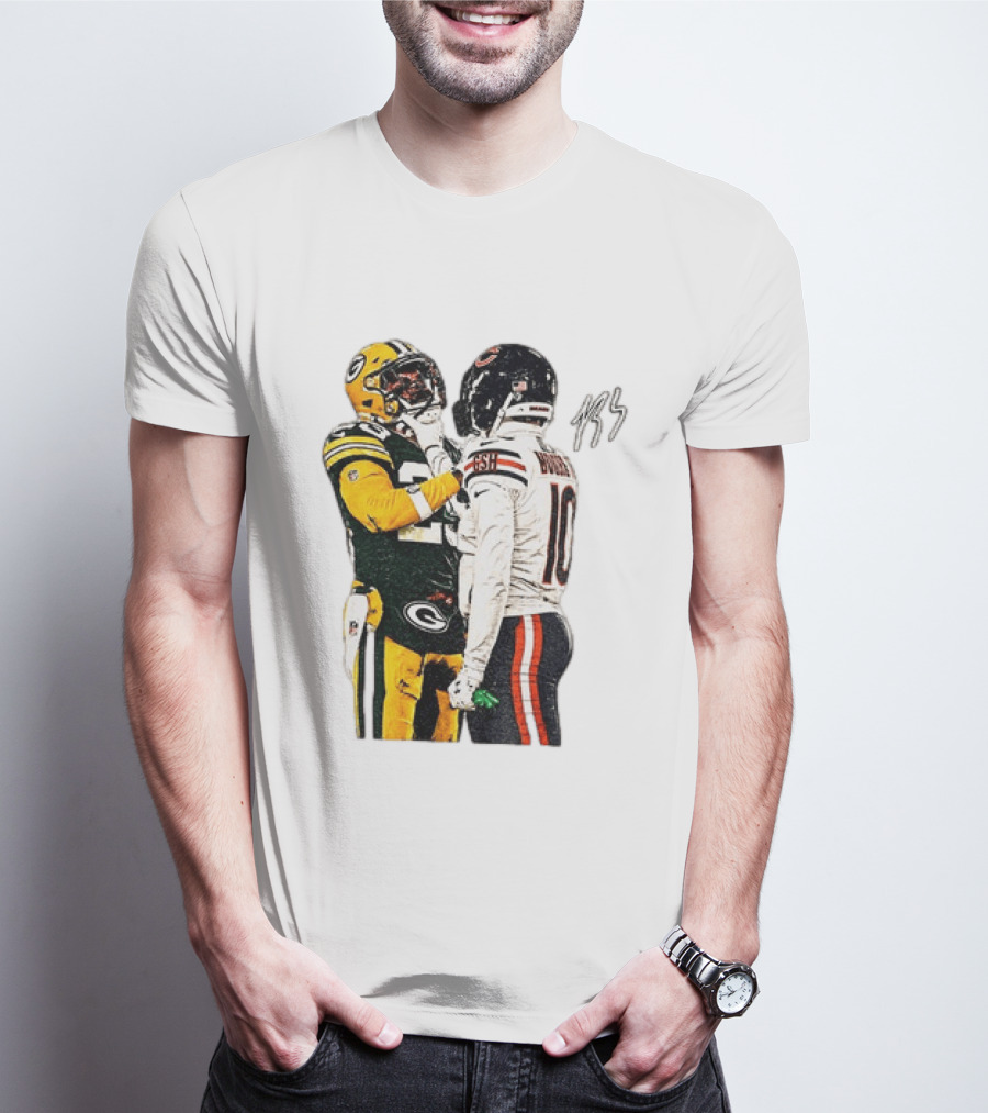 Luther Burden III Packers Bears Football Rivalry T-Shirt
