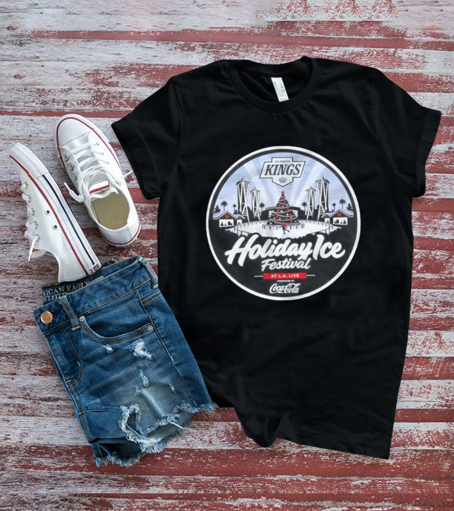 Los Angeles Kings Holiday Ice Festival At LA Live Presented By Coca Cola T-Shirt