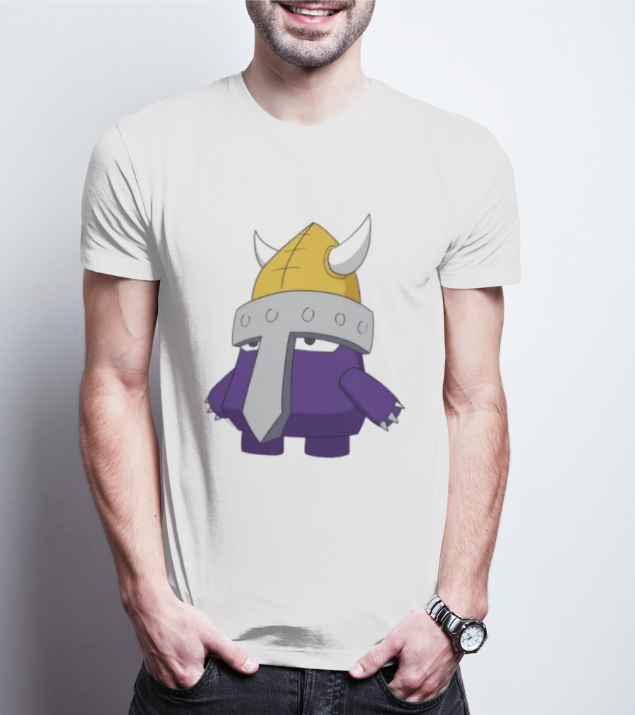 Minnesota Vikings Pokemon Mashup Viking Helmet T-Shirt
