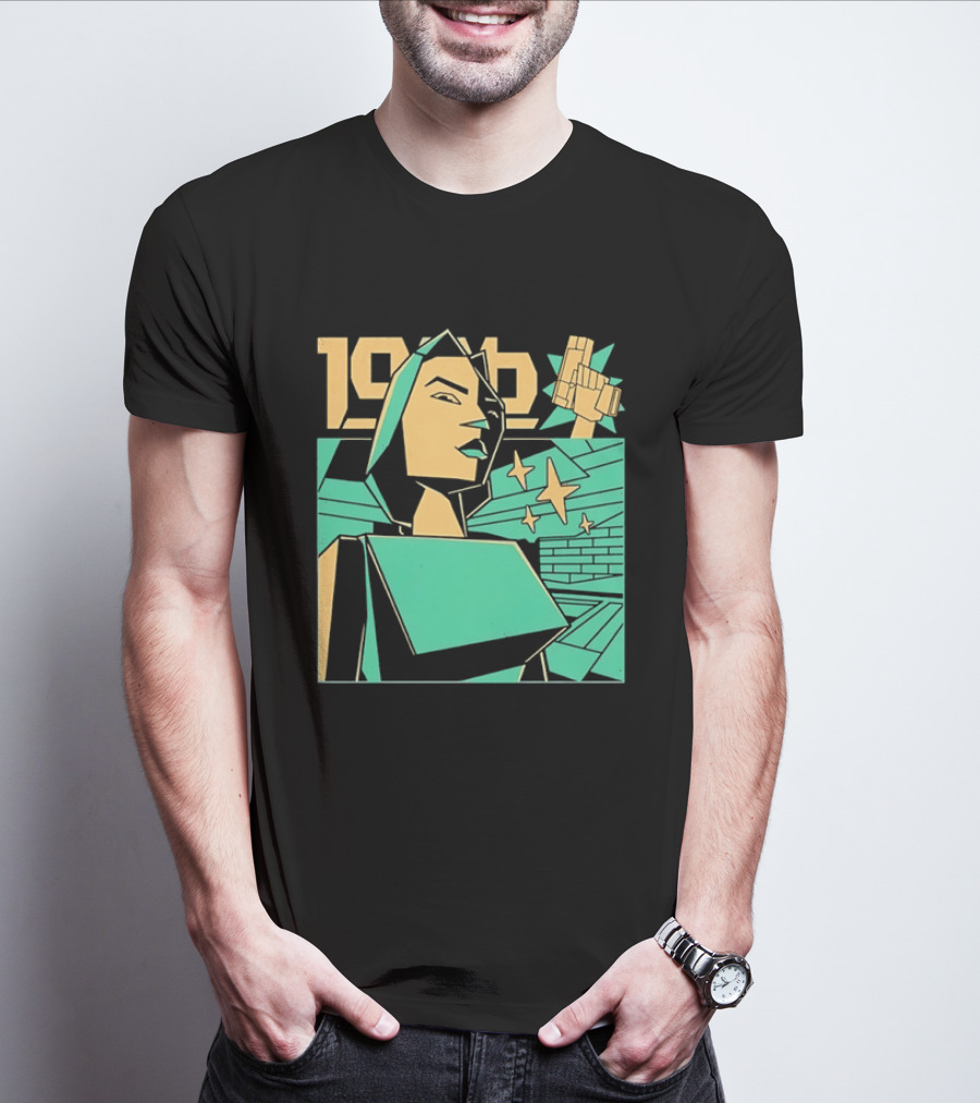 Lara Croft 1996 Polygon Style Tomb Raider Video Game T-Shirt