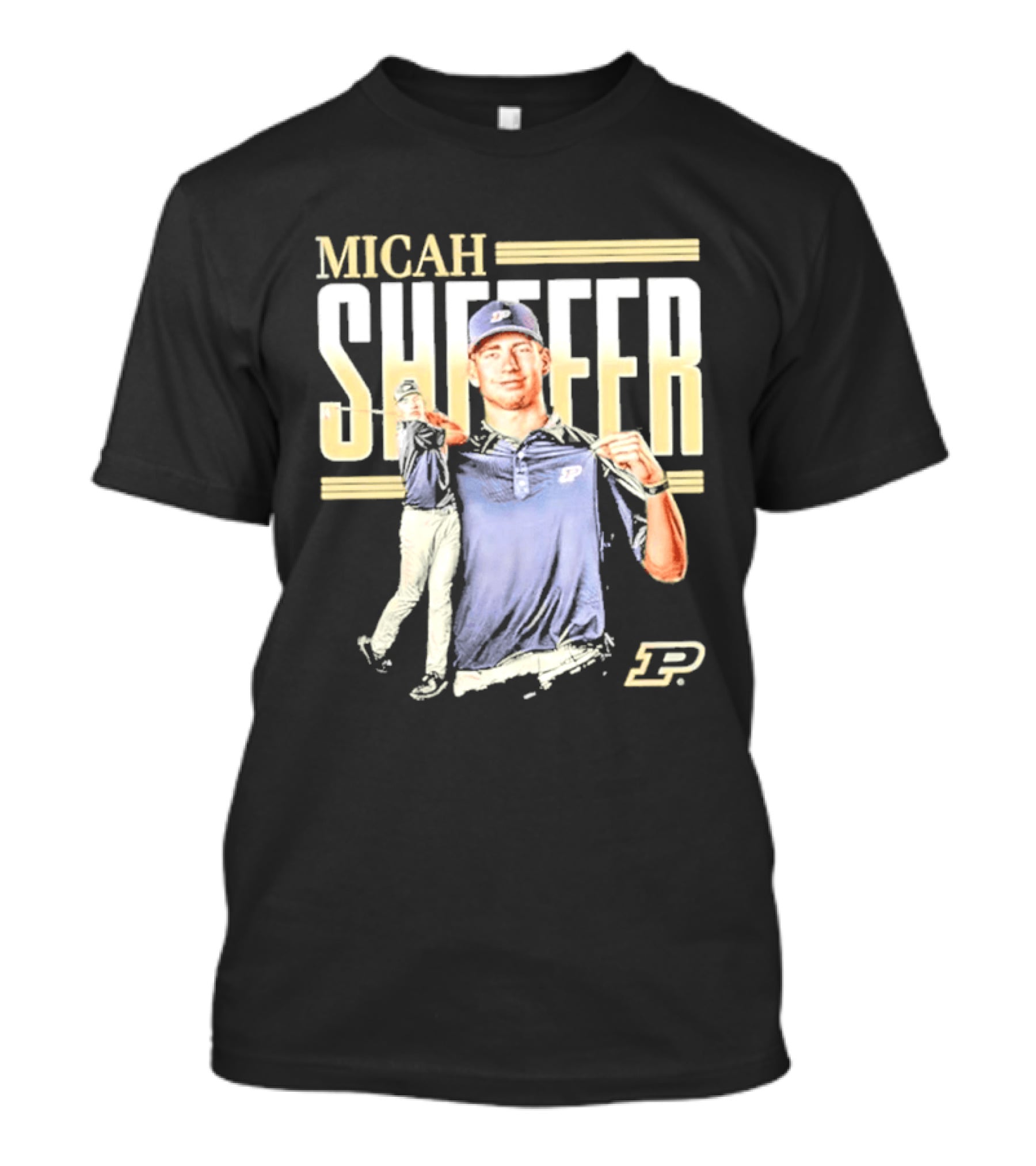 Micah Sheffer Purdue Boilermakers NCAA Men's Golf T-Shirt