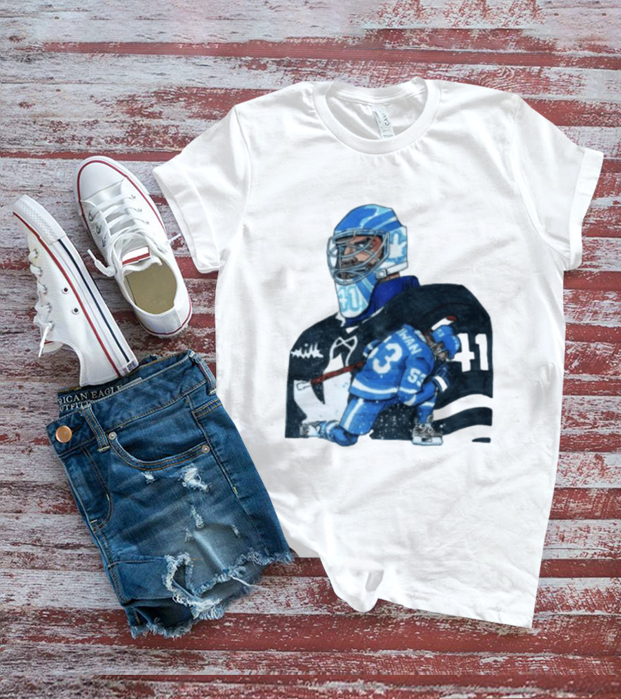 Cowan 53 Toronto Hockey Game 2 BrianBeLeafs Goalie Art 41 T-Shirt
