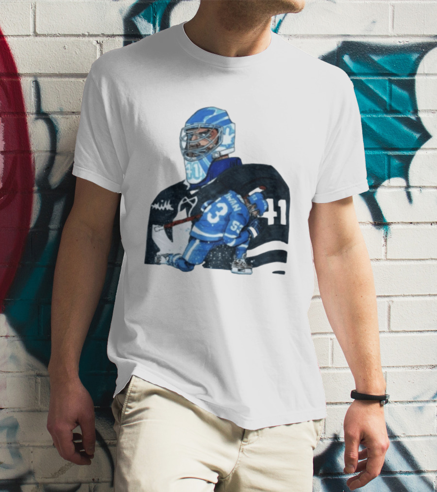 Cowan 53 Toronto Hockey Game 2 BrianBeLeafs Goalie Art 41 T-Shirt