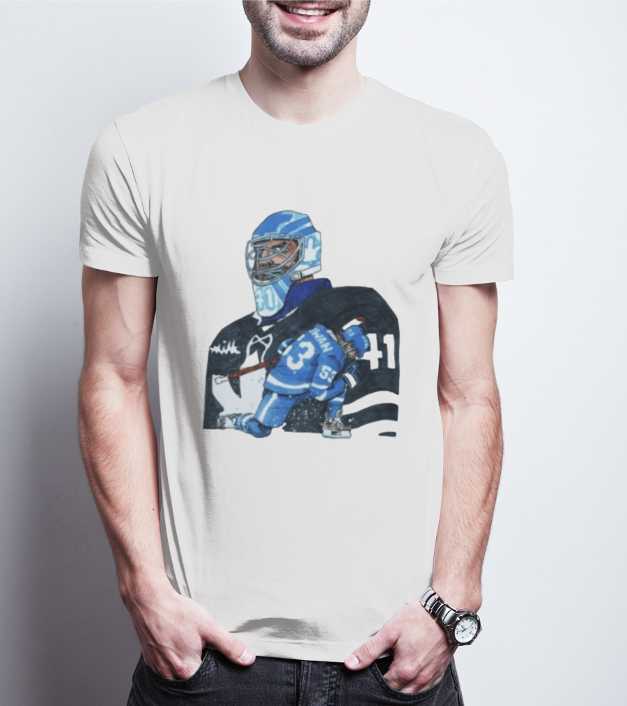 Cowan 53 Toronto Hockey Game 2 BrianBeLeafs Goalie Art 41 T-Shirt