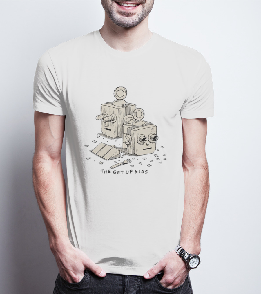The Get Up Kids Robot Emo Indie Rock Band T-Shirt