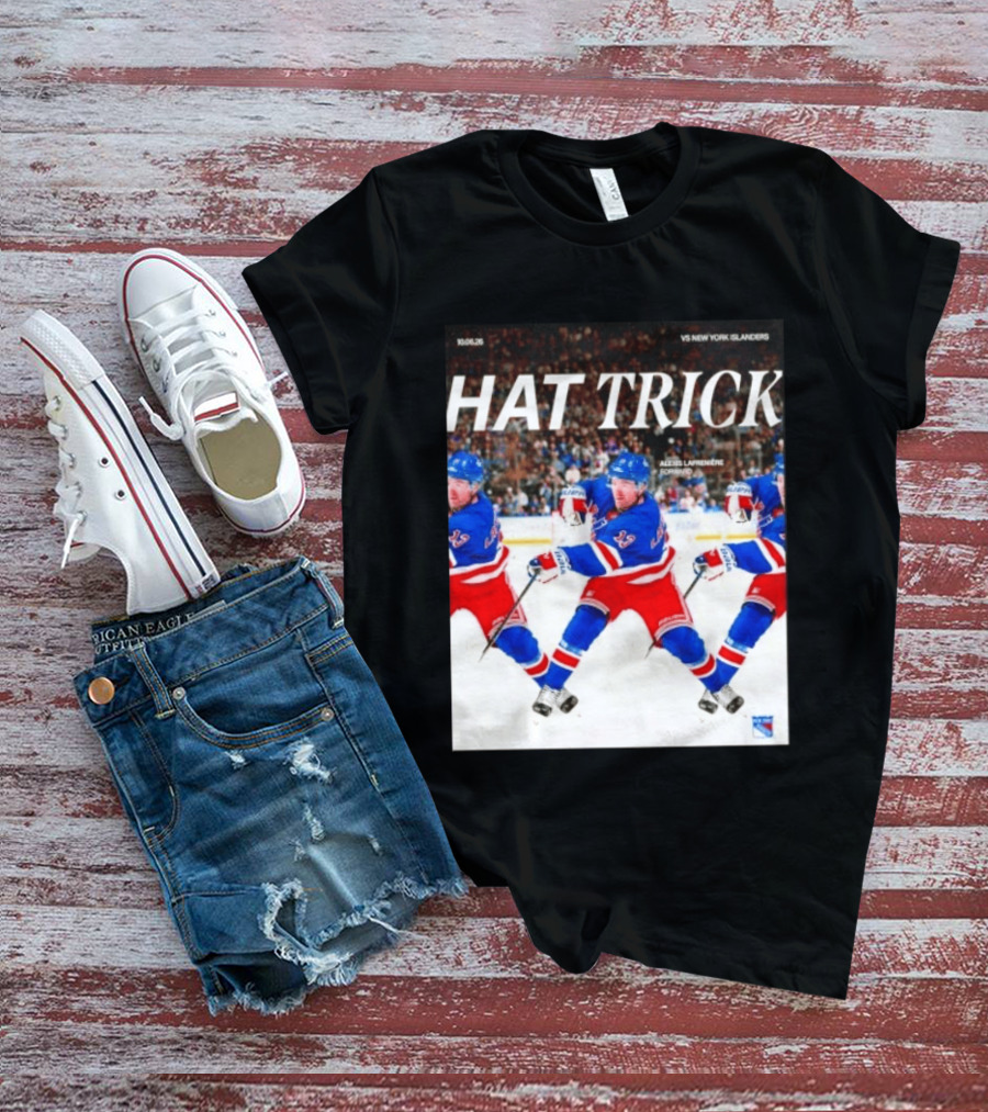 Alexis Lafrenière Hat Trick NY Rangers Vs New York Islanders 10.06.23 Forward T-Shirt