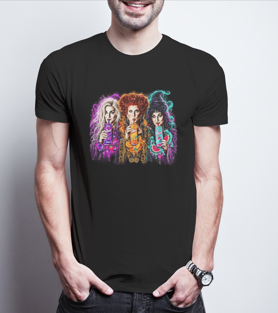 Sarah Jessica Parker Bette Midler Kathy Najimy Drinking Alani Cosmic Stardust Mimosa Watermelon Wave T-Shirt