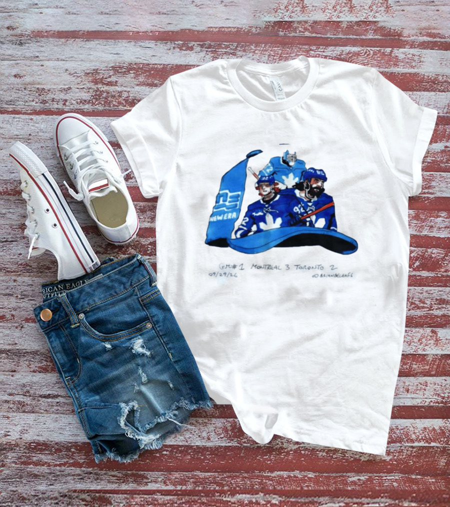 Montreal Vs Toronto Game 1 Hockey NHL New Era T-Shirt