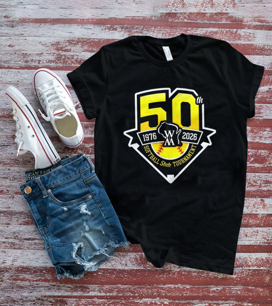 50th WIAA Softball State Tournament 1976 2026 T-Shirt