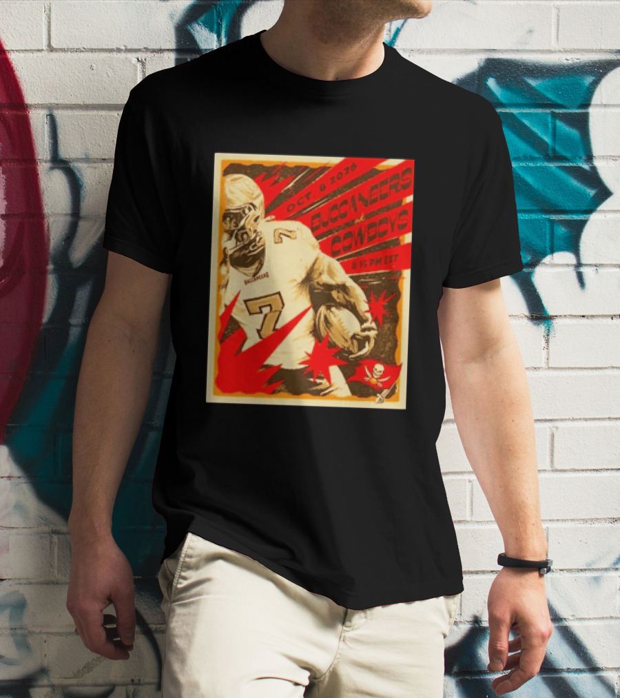 Buccaneers At Cowboys October 8 2026 8:15 PM EST T-Shirt
