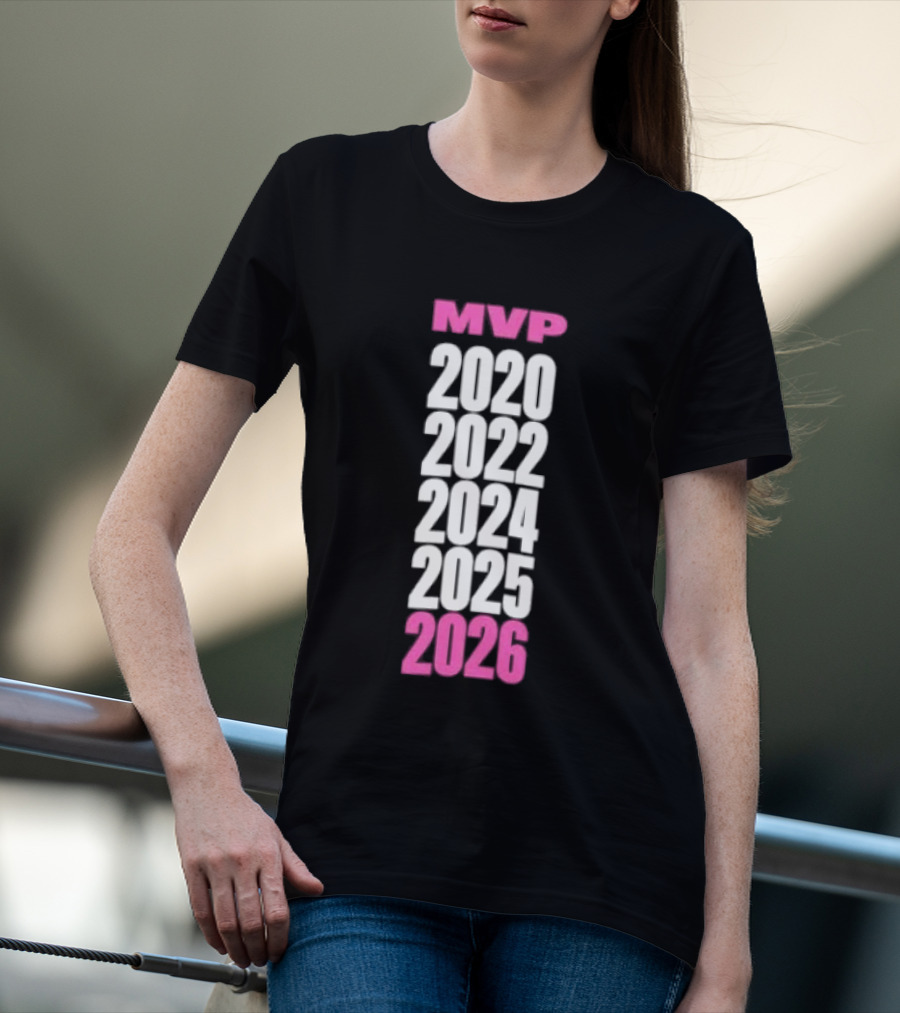 MVP 2020 2022 2024 2025 2026 Star Recognition T-Shirt