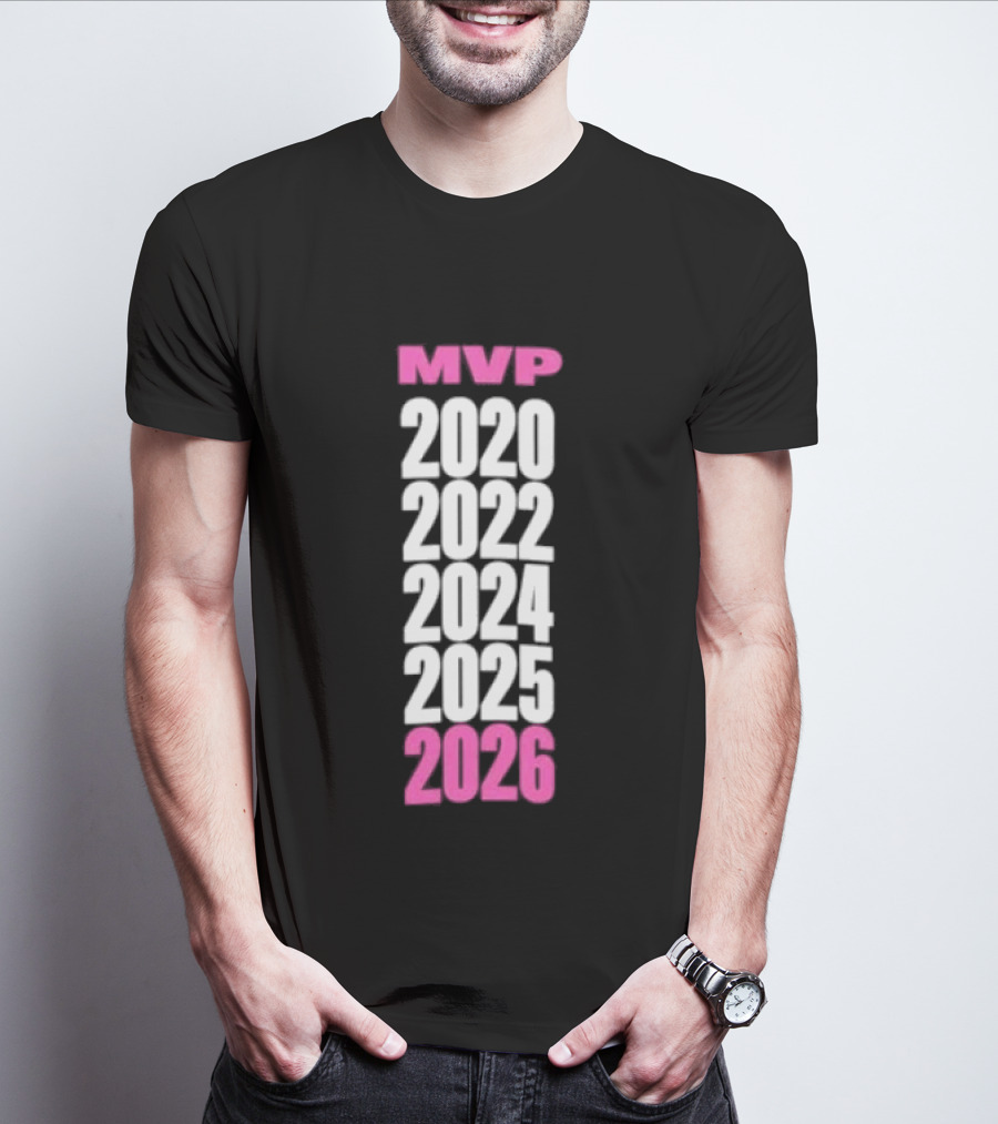 MVP 2020 2022 2024 2025 2026 Star Recognition T-Shirt