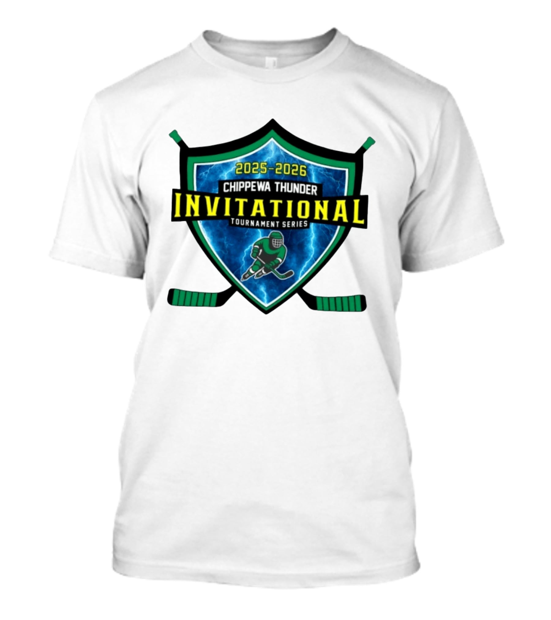 Chippewa Thunder 2025 2026 Invitational Tournament Series T-Shirt