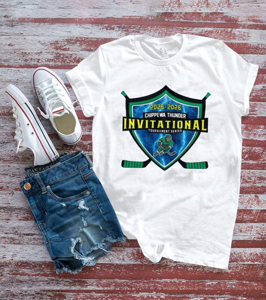 Chippewa Thunder 2025 2026 Invitational Tournament Series T-Shirt