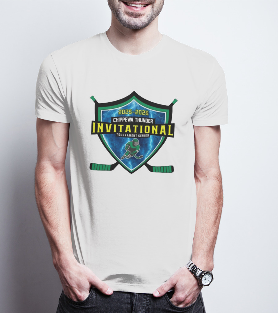 Chippewa Thunder 2025 2026 Invitational Tournament Series T-Shirt