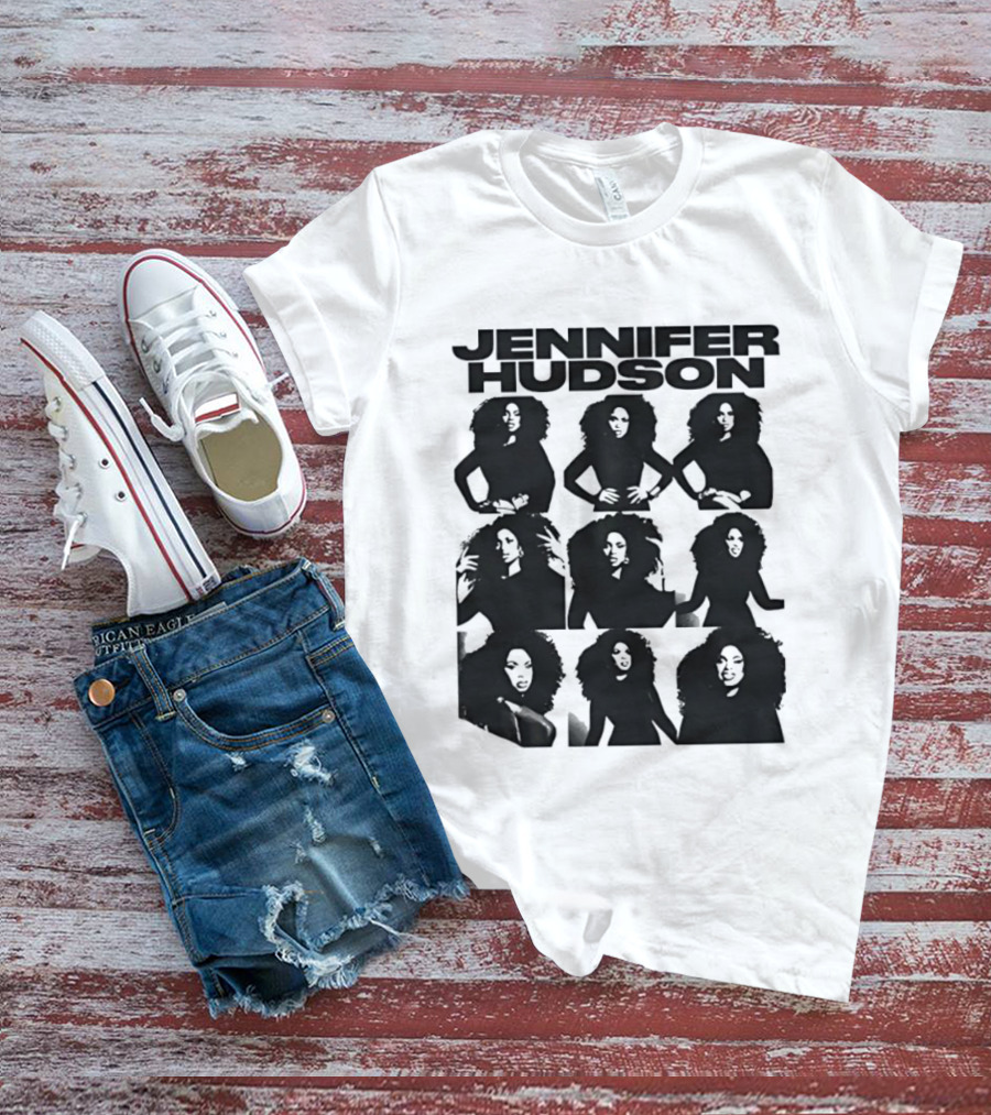 Jennifer Hudson Singer Actress Icons Collection T-Shirt