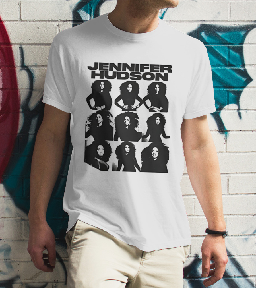 Jennifer Hudson Singer Actress Icons Collection T-Shirt