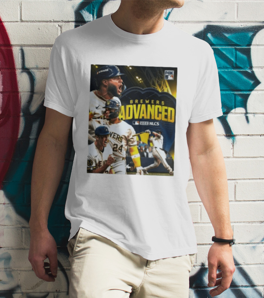Brewers Advanced 2026 NLCS MLB Fox T-Shirt