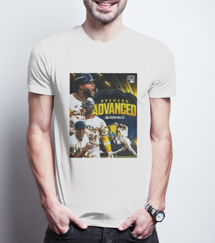 Brewers Advanced 2026 NLCS MLB Fox T-Shirt