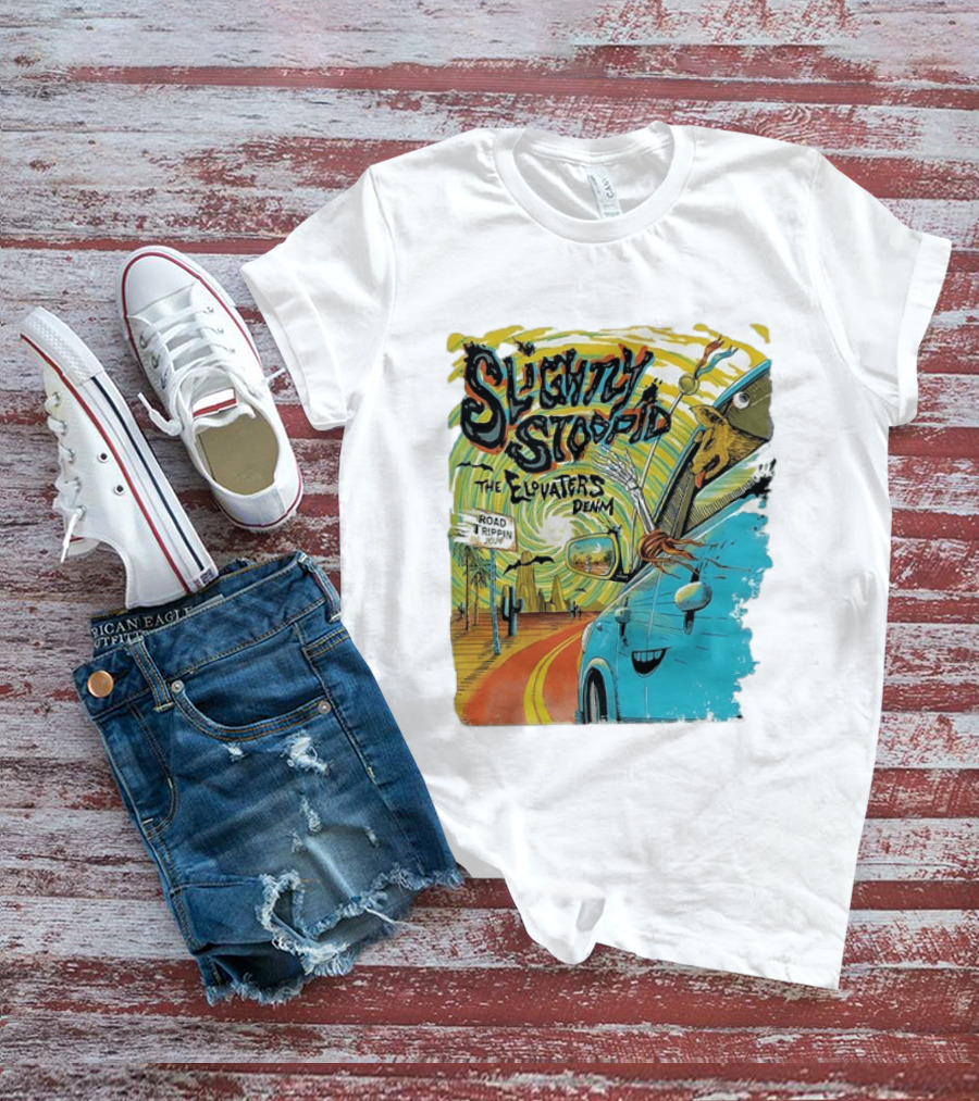Slightly Stoopid The Elovaters Denm Road Trippin 2026 Vina Robles Amphitheatre T-Shirt