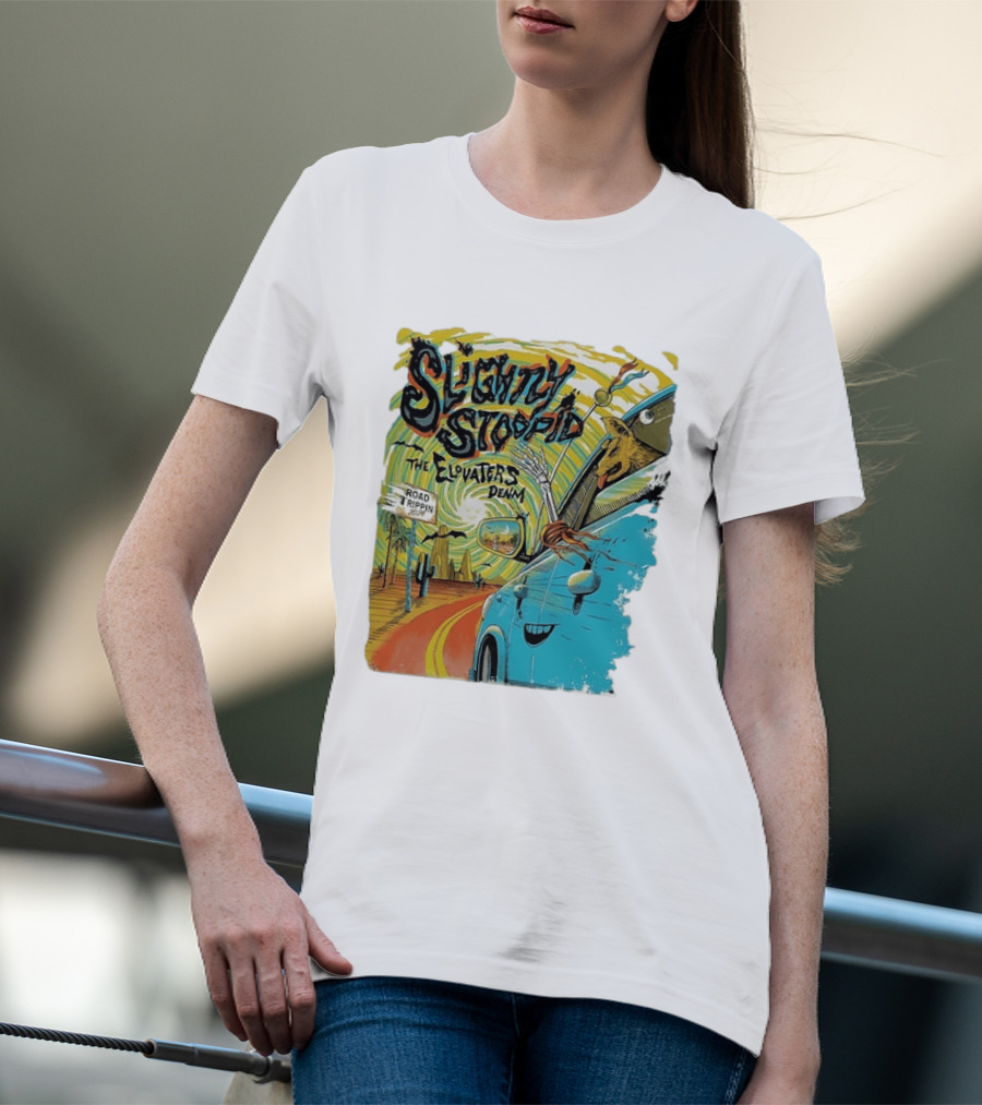 Slightly Stoopid The Elovaters Denm Road Trippin 2026 Vina Robles Amphitheatre T-Shirt