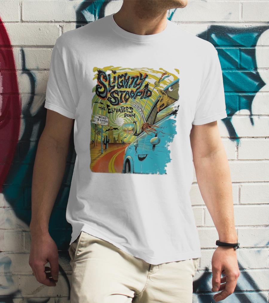 Slightly Stoopid The Elovaters Denm Road Trippin 2026 Vina Robles Amphitheatre T-Shirt