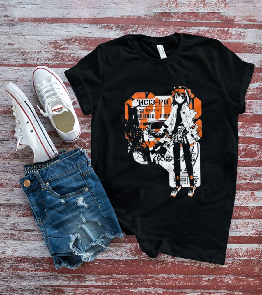 Adachi Rei HC3 PO 32GB Cybernetic Anime T-Shirt