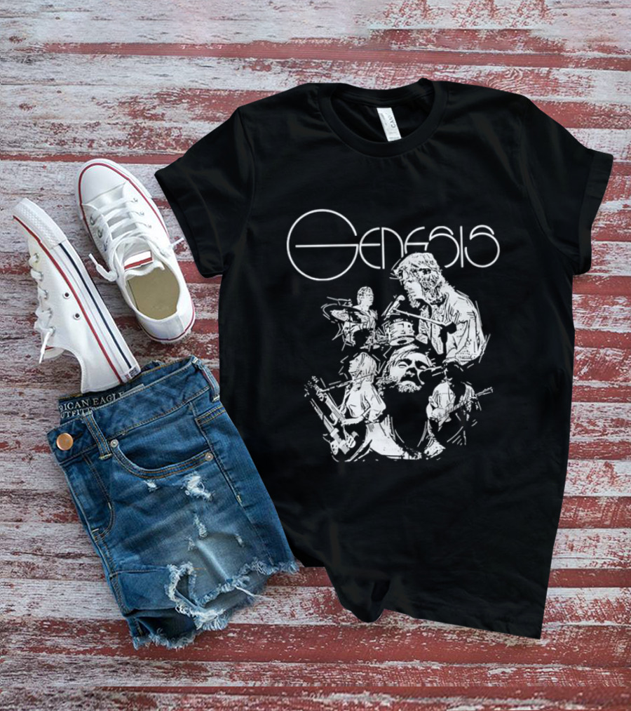 Genesis Band Members Progressive Rock Performance T-Shirt