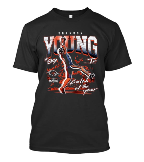 Brandon Young Jr. #89 UTSA Roadrunners Moments Catch Of The Year T-Shirt