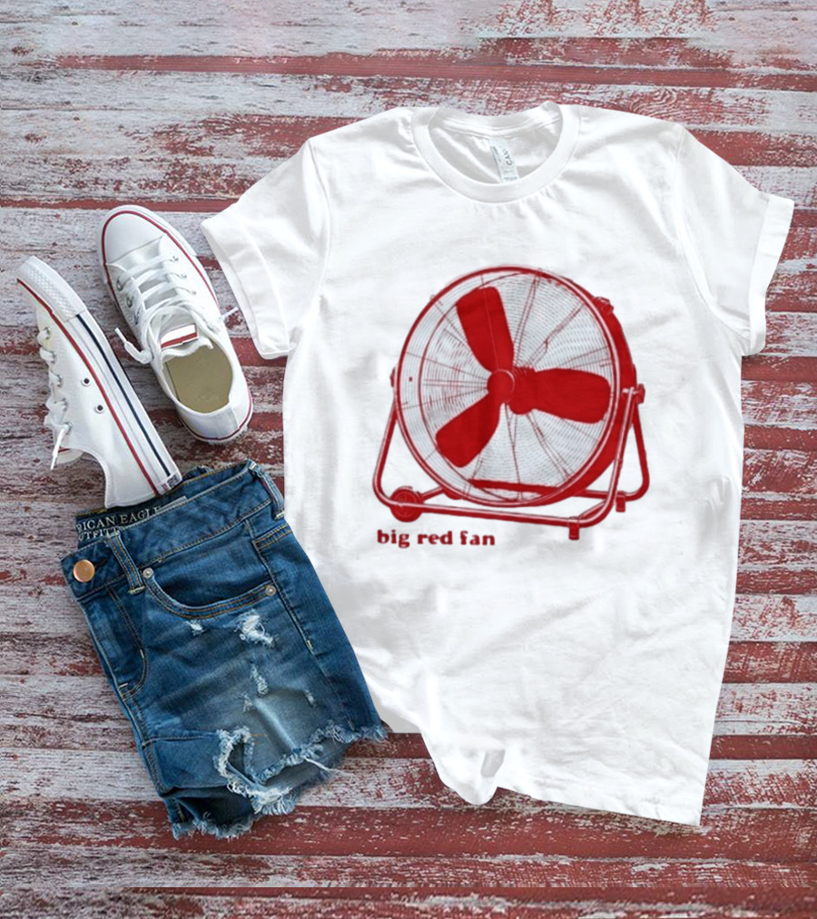Big Red Fan Minimalist T-Shirt