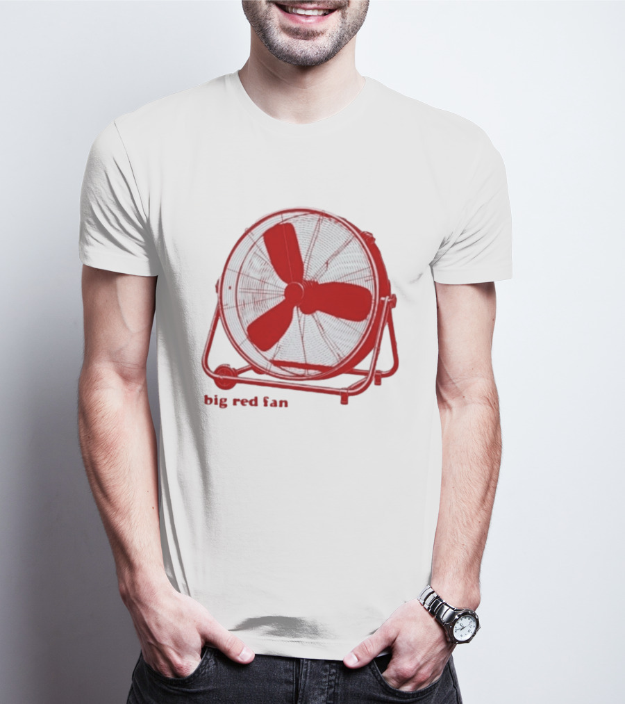 Big Red Fan Minimalist T-Shirt