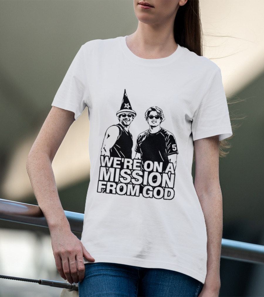 We're On A Mission From God Chicago White Sox South Side Mlb T-Shirt