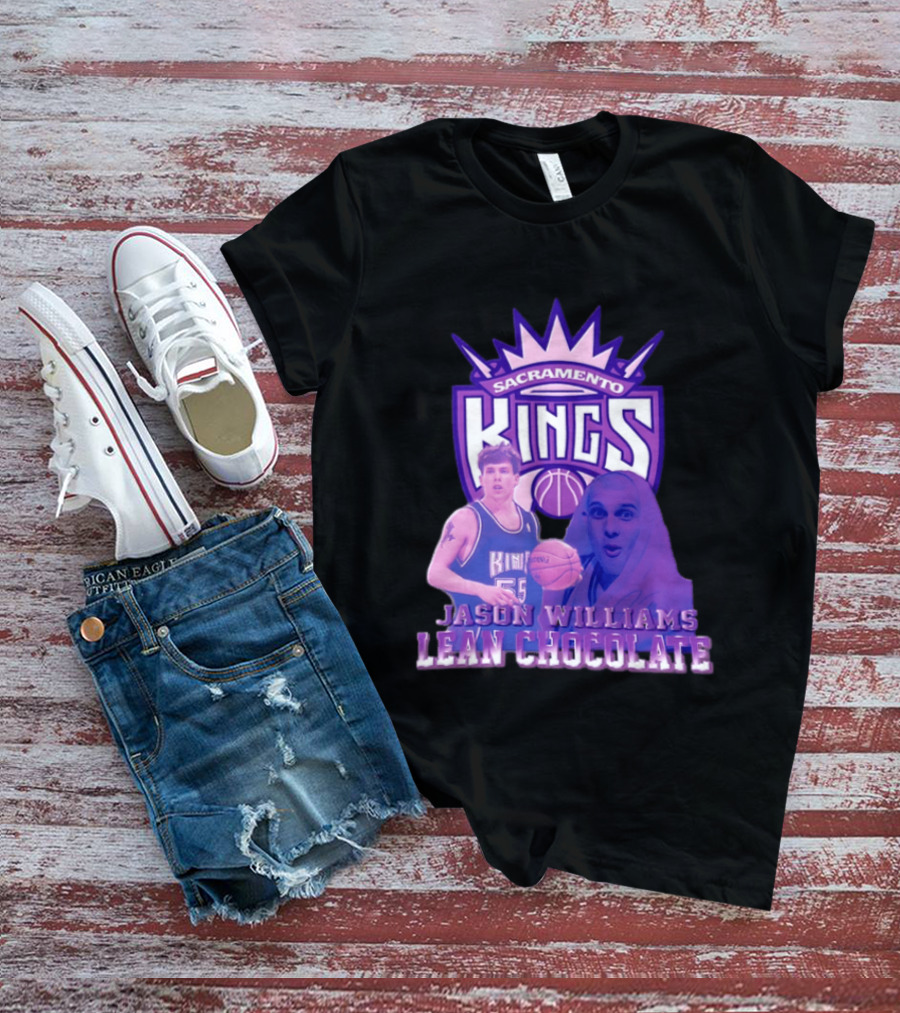 Jason Williams Sacramento Kings NBA Lean Chocolate T-Shirt