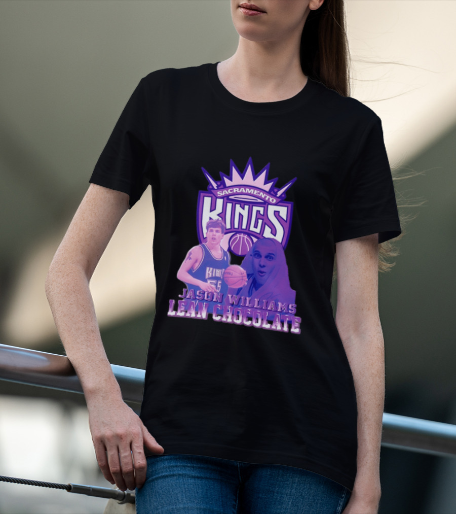 Jason Williams Sacramento Kings NBA Lean Chocolate T-Shirt