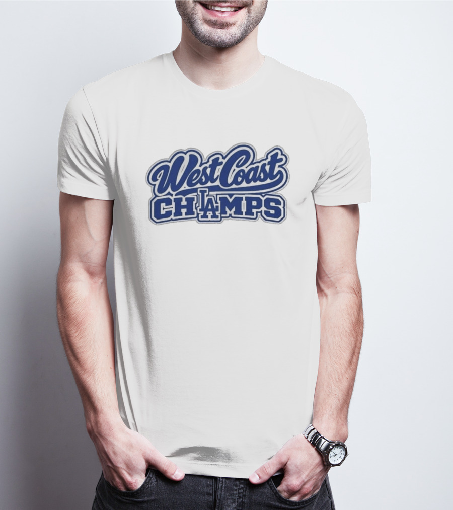 Los Angeles Dodgers West Coast Champs LA MLB T-Shirt
