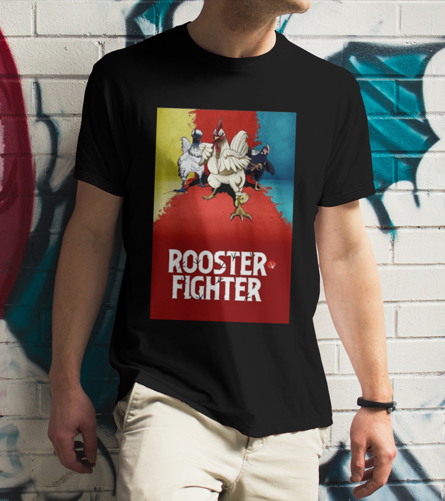 Keiji Rooster Fighter Manga Anime Adventures T-Shirt