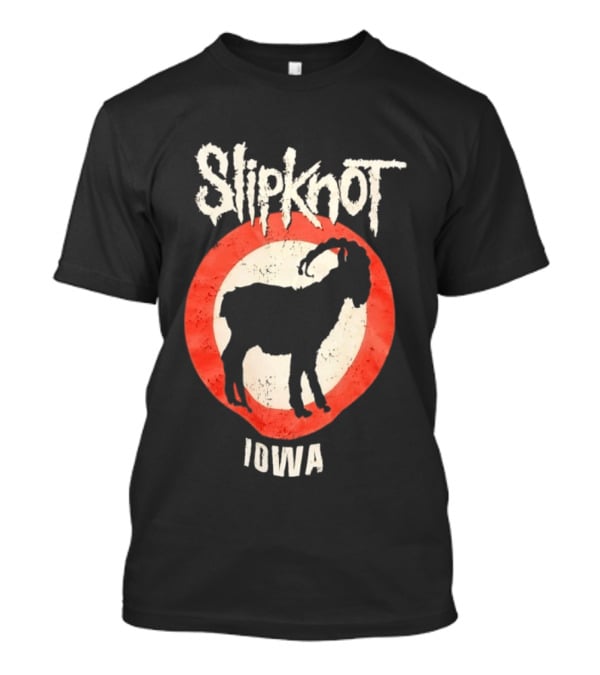 Slipknot Iowa Distressed Goat Heavy Metal T-Shirt