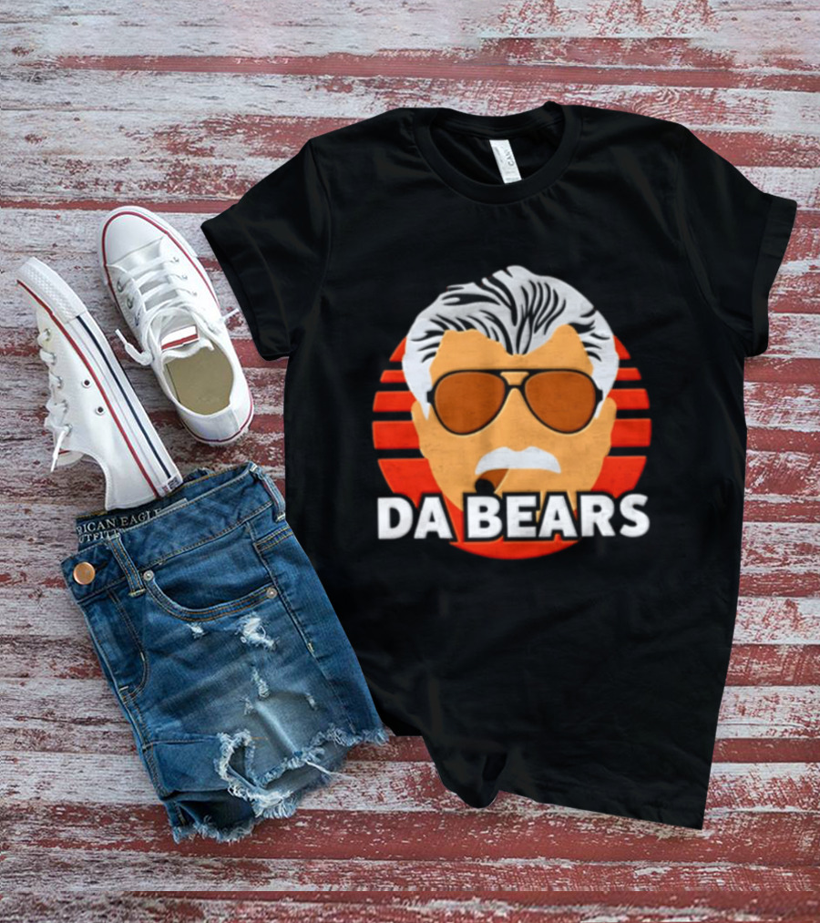 Mike Ditka Da Bears Da Coach Sunglasses Cigar T-Shirt