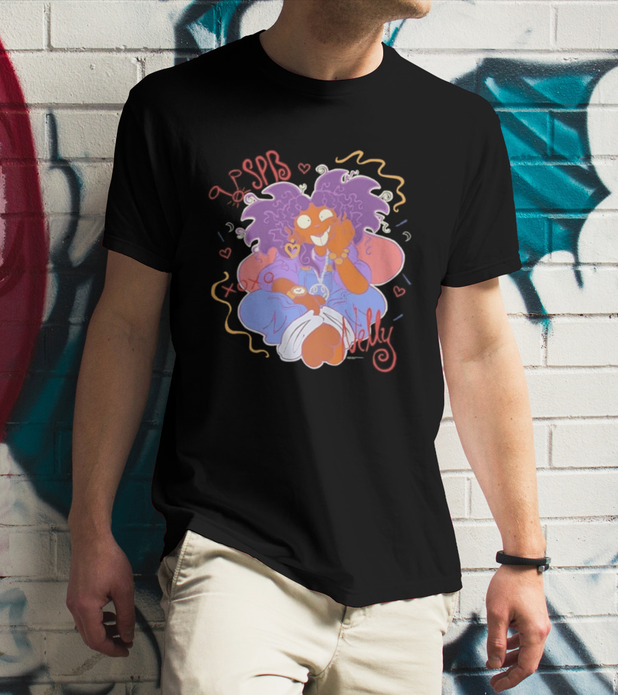 Nelly SPB XOXO 90s Cartoon Style Retro Charm T-Shirt