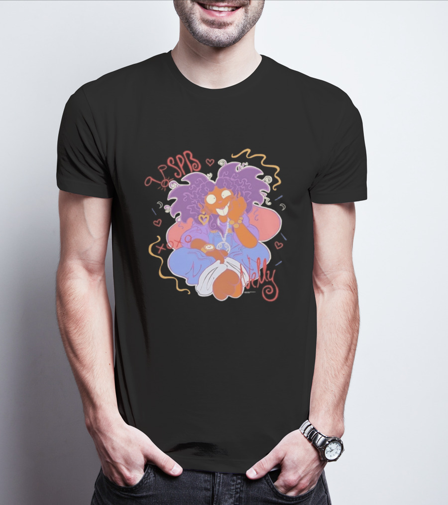 Nelly SPB XOXO 90s Cartoon Style Retro Charm T-Shirt